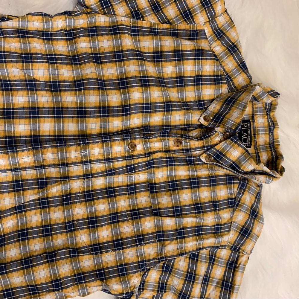 The Children Place button down shirt.